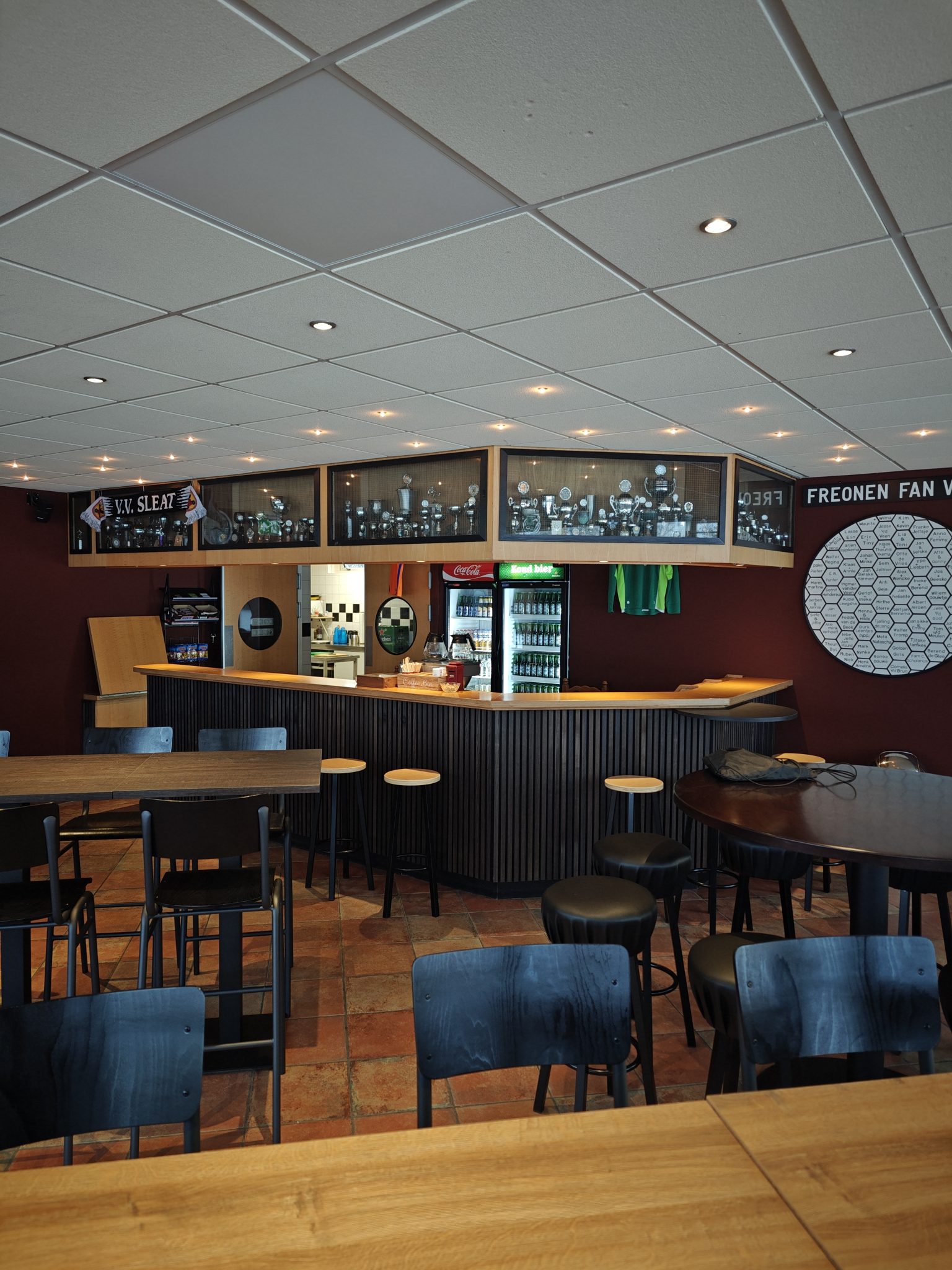 Nieuw interieur kantine!