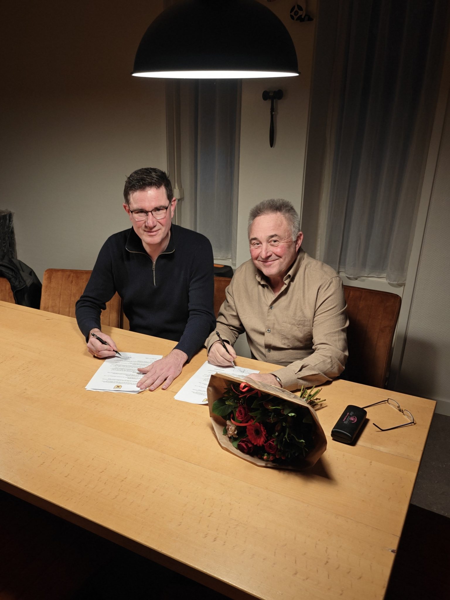 Sleat verlengt het contract met de hoofdsponsor Jasper Meijer!!