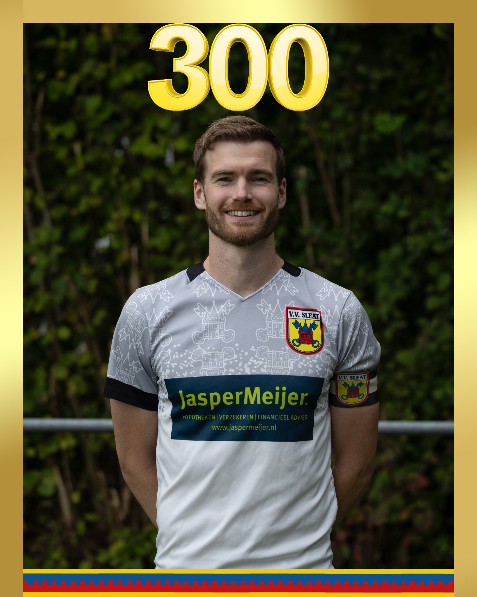 Maurits Flapper maakt 301 goals voor Sleat!!!